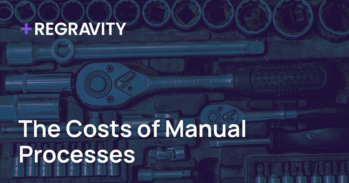 The Costs of Manual Processes